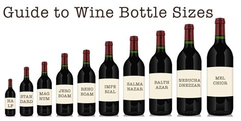 Ultimate Guide To 17 Wine Bottle Sizes (Dimensions, Shapes), 46% OFF