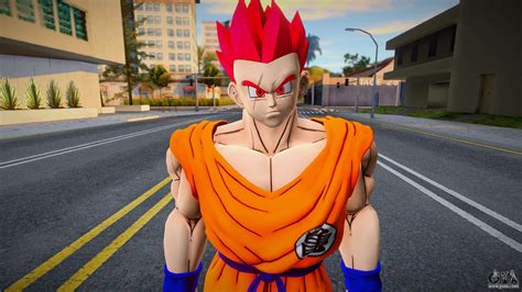 Yamcha Super Saiyan God for GTA San Andreas