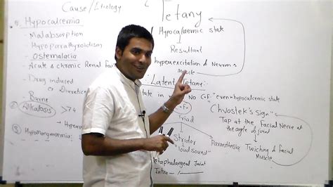 Tetany 2 | hypoparathyroidism | blood calcium deficiency | carpopedal ...