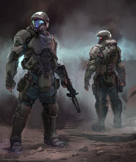 ArtStation - Halo 5: Guardians ODST | Halo armor, Halo spartan armor, Halo