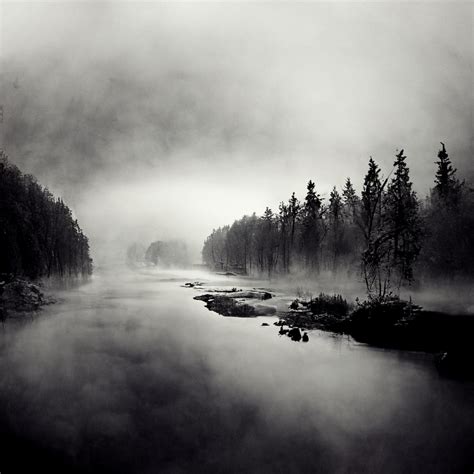 Thick fog forest 02 by Benaissa IlyesArt, Photography, Montage ...