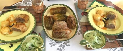 Traditional German Cabbage Rolls Recipe | Stuffed Cabbage Rolls ...