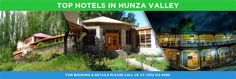 Top Hotels In Hunza Valley; Best Hotet @ Low Rates; Book Now