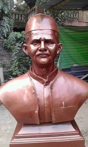 Brown Fiber Lal Bahadur Shastri Statue 3 feet, For Exterior Decor at ...