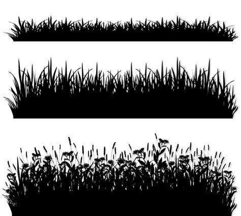 Black Grass Vector at Vectorified.com | Collection of Black Grass ...