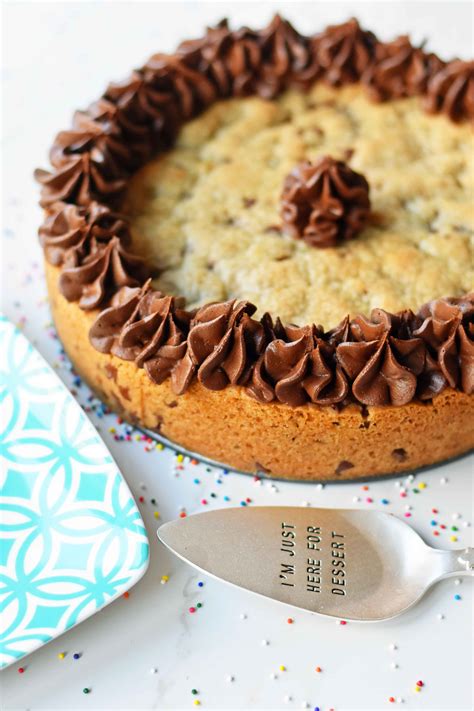 Chocolate Chip Cookie Cake – Modern Honey