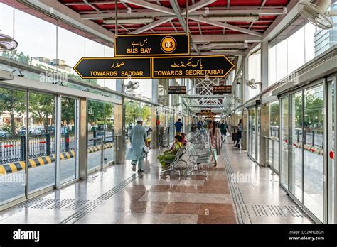 Islamabad Rawalpindi Metro Bus Station Centaurus South at Blue Area ...