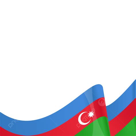 Azerbaijan Flag Vector Art PNG, Azerbaijan Flag Transparent, Azerbaijan ...