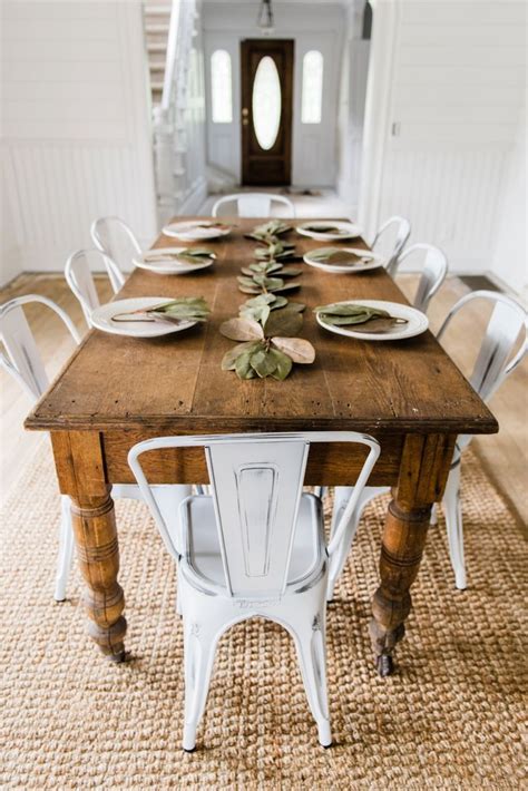 White Farmhouse Dining Chairs