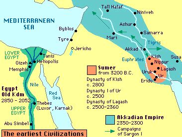 City Of Sumer Map