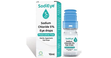 SodiEye Sodium Chloride 5% Eye Drops 10ml