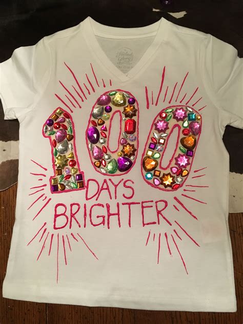 100 days of school t-shirt decorating ideas | Decoratingspecial.com