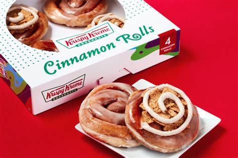 Krispy Kreme starts serving cinnamon rolls | 2021-09-27 | Food Business ...