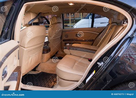 Expensive car interior stock image. Image of european - 46876273