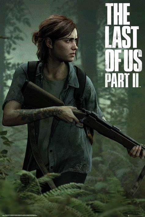 The Last of Us Part 2 - Ellie - Video Game Poster (24 x 36 inches ...