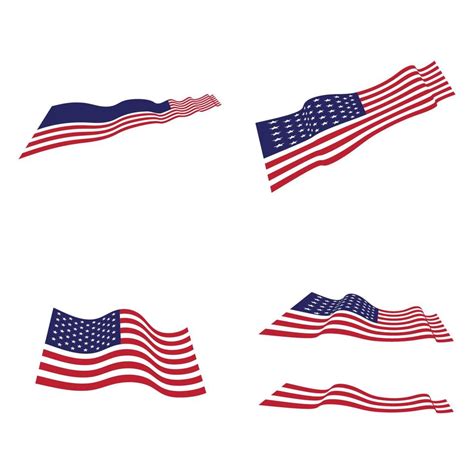 Flag american vector icon illustration 17747700 Vector Art at Vecteezy