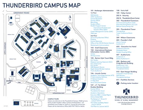 Banner Thunderbird Hospital Map Of Campus