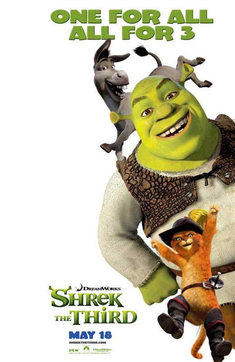 Shrek the Third - movie POSTER (Style N) (11" x 17") (2007) - Walmart ...