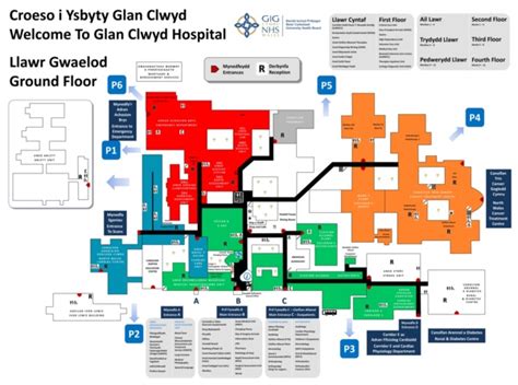 YGC Map - Betsi Cadwaladr University Health Board