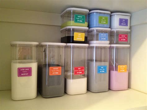 Living Organised: Leftover Paint Storage