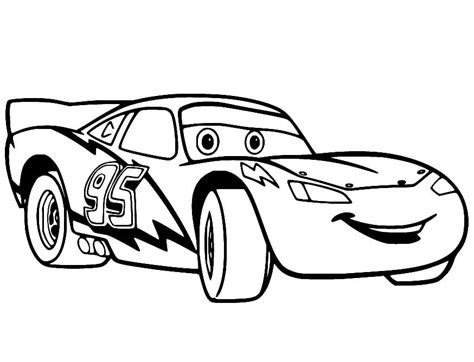 Cool Lightning Mcqueen Printable coloring page - Download, Print or ...