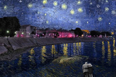 Starry Night Over The Rhone Wallpaper (46+ images)