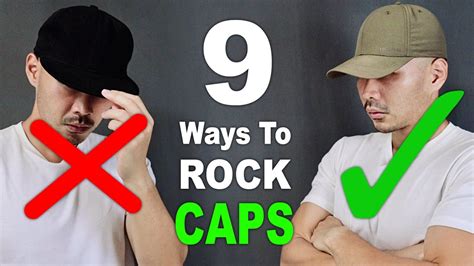 9 Ways To ROCK Caps | Tips to Look Good in Caps - YouTube