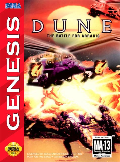 Dune: The Battle for Arrakis for Genesis (1994) - MobyGames