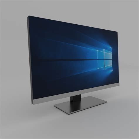 3D model pc monitor unbranded - TurboSquid 1713673