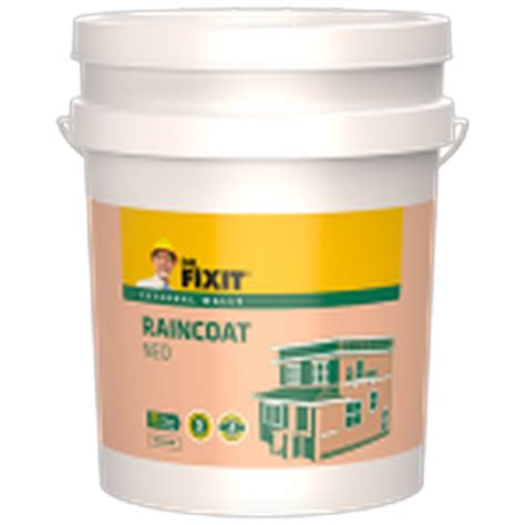 Dr Fixit Raincoat Neo External Wall Waterproofing - 4 L