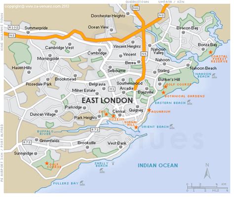 East London Map