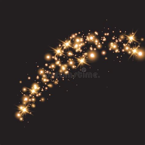 Light wave with effect stock vector. Illustration of starry - 152960074