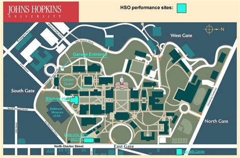 Venues & Directions | Hopkins Symphony Orchestra