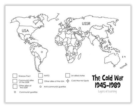 Mapping the Titans of the Cold War World - Layers of Learning