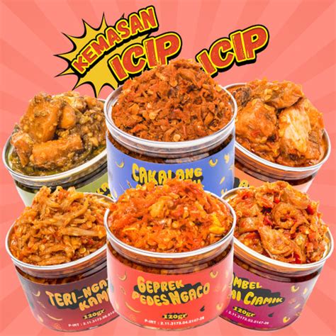 Jual Eat Sambel - Kemasan Icip Icip SEMUA VARIAN RASA (BEST SELLER ...