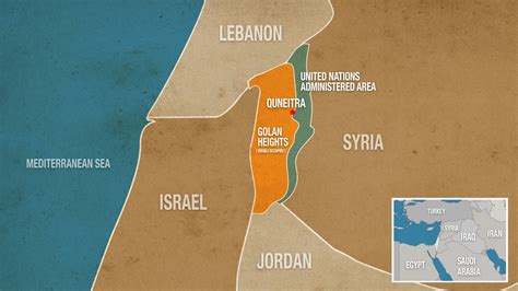 Alaraby Israeli Golan Heights Map 2019 - Breaking911