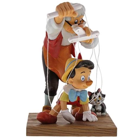 Official Disney Little Wooden Head Pinocchio Collectable Figurine | eBay