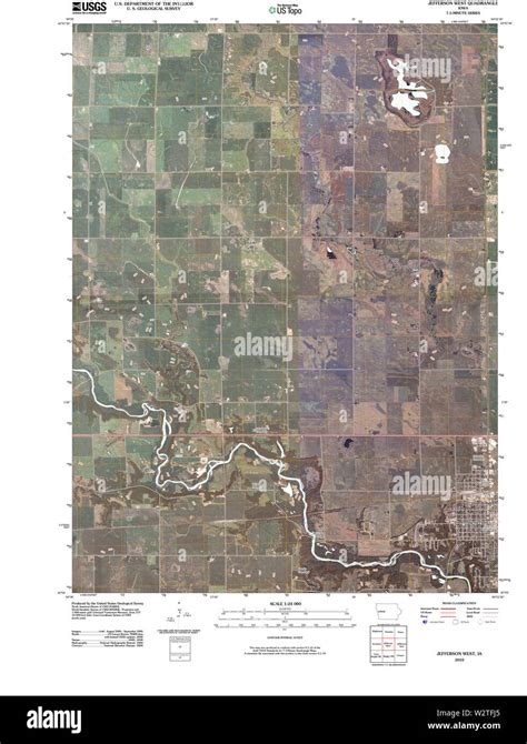 Jefferson iowa map Cut Out Stock Images & Pictures - Alamy