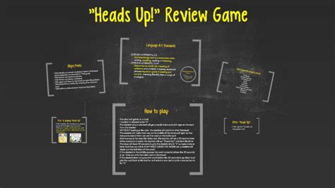 Heads Up! Review Game by Kaki King