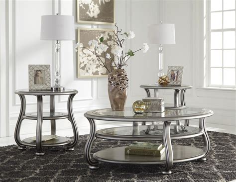 Coralayne Oval COFFEE Table * D - Ashley Furniture | AFW.com