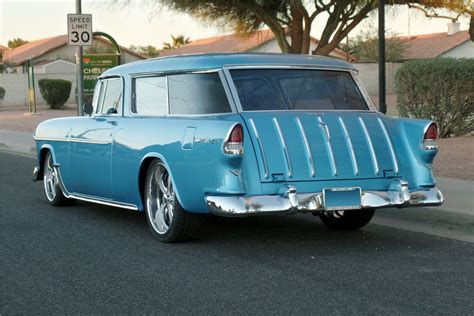 1955 CHEVROLET NOMAD CUSTOM WAGON - 217918