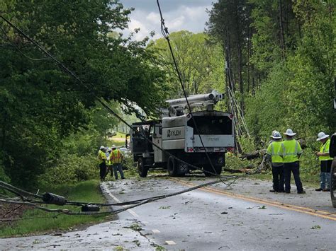 PHOTOS: Early Morning Storm Damage Around North Carolina