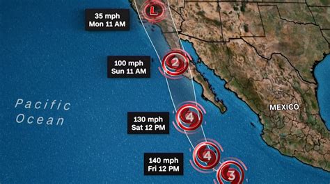 What to know about the path of Hurricane Hilary