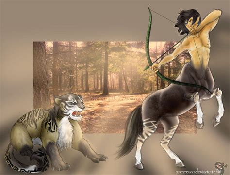 The Centaur and the cat by Asenceana on DeviantArt