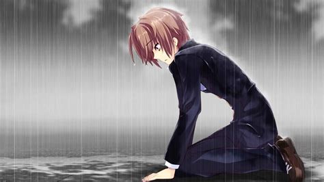 Sad Boy In Rain HD Wallpapers - Wallpaper Cave