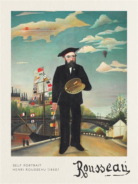 Henri Rousseau Self Portrait