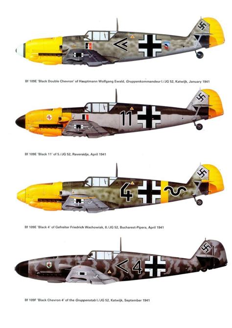 75 best Messerschmitt Bf-109 colour profiles images on Pinterest | Air ...