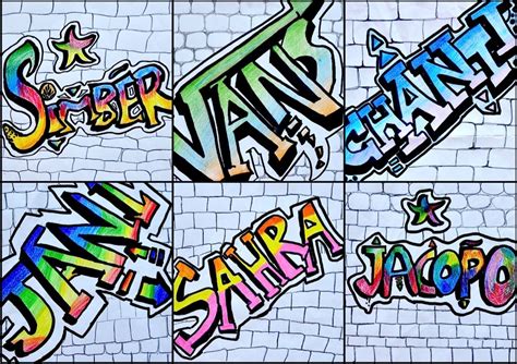 Name in Graffiti style | Lettere graffiti, Graffiti art, Progetti di ...