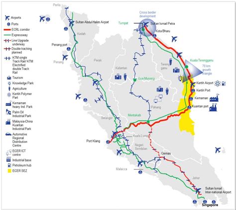 East coast malaysia map - Map of east coast malaysia (South-Eastern ...