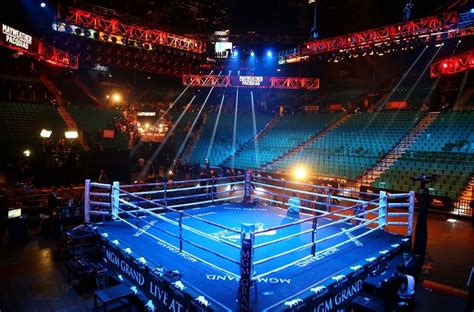 Mgm grand garden arena, Boxing rings, Professional boxing